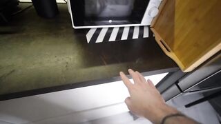 alma bohler cleaning up after sex, pov amateur