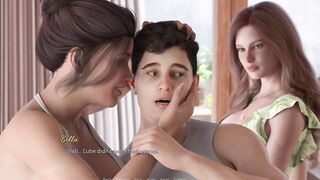 Growing Things up 5 - Lucas Plays with Bella’s Body Then Fantasies of Brenda’s Giant Breasts