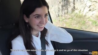 Outdoor Sex in the Mountains with a Babe I Picked up on the Road