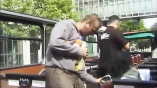2 Astonishing mother I'd like to fuck Get Drilled Hard by Their Boyfriend on Top of the Bus