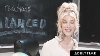 ADULT TIME - Trans Teacher Gray Perrier Awards Top Student Kimmy Kimm With FREE USE Sex
