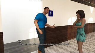 A Life Worth Living - Gameplay - Roleplay - Public Water closet Gloryhole Oral in Front of Spouse