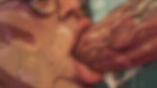 Granny Ribald Blowjobs Art