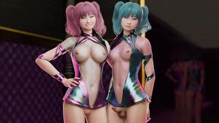 Tiny Youthful K-Pop Idols Disclose Their Half Exposed Dress Secrets for Constricted Cunt With Tiny Merry Boobs