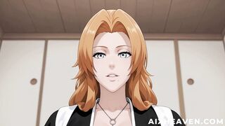 Rangiku Matsumoto Goes to the Real World and Screws a Sexy Man! Bleach Anime Uncensored POV