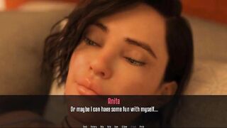 Anita's Internship - Gameplay - Roleplay -small Teen Masturbation - Vagina Licking