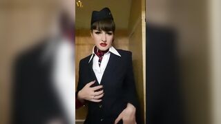 Vivienne L'amour - Banged by the Air Hostess - Virtual Sex POV