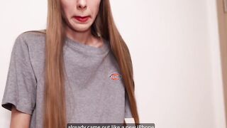 Stepdaughter Is Willing to Suck Bwc All Night for the Fresh Iphone eighteen