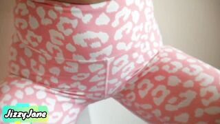 Cum in My Cute Pants And Yoga Panties In advance of I Pull 'em Up