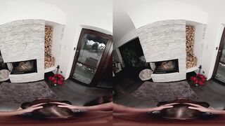 Olivia Sparkle: Winter Screw Ends with Cum in Throat - 8K VR