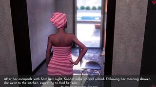 Awam Real Bang - Sam Bangs Sophia Hard in the Kitchen - Nearly Caught by Dylan - Remade with Animations and Enhanced Sound