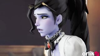 Overwatch - Wench Widowmaker Chooses Large Cock Over Rose (cg Animated)