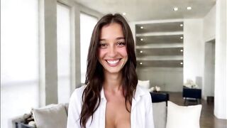 MATHIE, a youthful French amateur with a big bust, 1st casting, this babe'd make a dead dude hard, that babe doesn't dare do porn, the producer makes her an suggest, enticed by the cash!!! [AI]