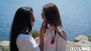 VIXEN Vacations are the consummate time for unexpected threesom