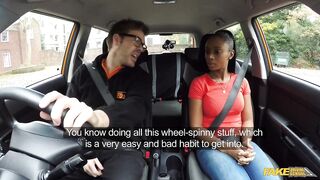 Fake Driving College - Fake Driving College Instructor Saves a Clueless Student From Failure with a Hard Shlong Riding