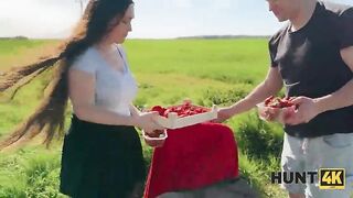 HUNT4K. How much would it cost to screw your Girlfriend with Large boobs?