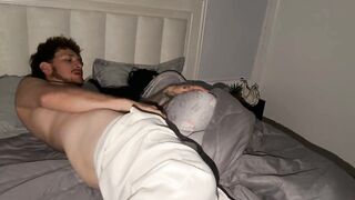After his biggest jock entered my pink cunt, this guy made me soaked all over in the midst of the night... I drink all his milk