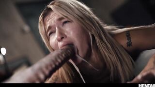 Double Penetration Anal Cumflation - Emma Rosie