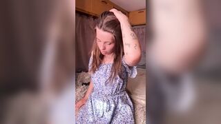 Large Penis Trans Hotty in Cute Suit Cums a Lot From Sex tool