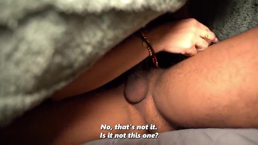 tv remote or my stepson's dick? I can't watch well beneath the sheet.