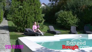 Eva Barbie Takes Coarse BBC Anal After Deepthroat