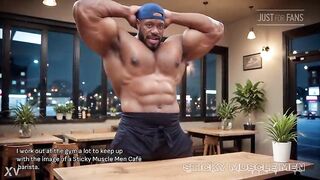 Sticky Muscle Chaps Day 99 Preview, Muscle Boyz, Large Weenies, Large Cum Loads (AI-Generated)