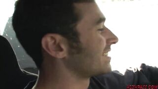Large booty teen riding large hard ramrod