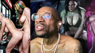 Rainbow Hair Transgender Angel Banging Sexy Butt, Wonder Woman Jerks Off Jean Grey Until This babe Cums, Black SADOMASOCHISM Queen Jerking Off And Cums Hard, S&M Floozy Needs Your Schlong Right Now!, AI Generated