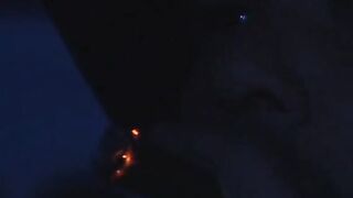 Western Meadow Sex - Shaggy Golden-haired in Nylons Banged Doggy in the Grass