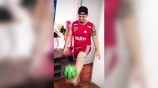 Homosexual football player bangs deeply