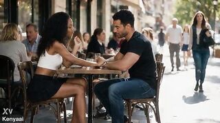 Casual hookup becomes a hawt MFM Three-some with a bawdy creampie ( AI generated )