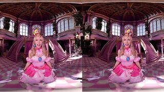 Kay Enjoyable As Princess Peach Banging In XXX SUPER MARIO BROS VR Porn