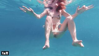 swim, sun and an unexpected climax in the midst of the sea