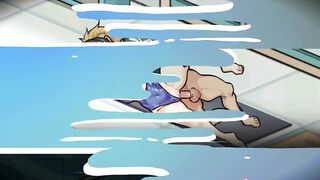 Comics Game – Personal Assistant Stretch Screw and S&M Sex Gallery Scene - Lifeguard Holic