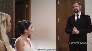 I Let The Officiant Screw Us One as well as the other So This guy Would Marry Us