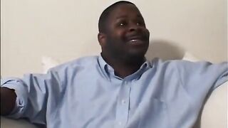 Ebony cheerleader gets her taut snatch pounded