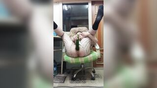Homosexual amateur anal invasion with large booty