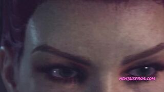 Harley Quinn's snatch stretched by DP. Joker wont be glad - CG Animation