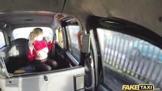 Fake Taxi Sasha Steele gets her bazookas out at the car wash