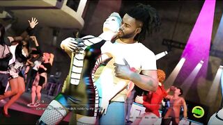 The Spellbook -gameplay - Roleplay - Aria with Darius - Girlfriend Screws BBC in Club Baths