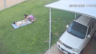 My Neighbour Caught on Camera Sucking an Aged Dude