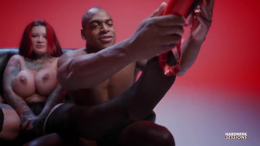 Sexually excited Sabien demonia Squirts Whilst Getting double penetration'd