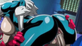 Spider Guy Destroyed Ebony Cat Constricted Snatch & Cummed Unfathomable Inside