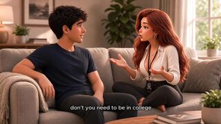 Redhead mother I'd like to fuck got drilled by college stud