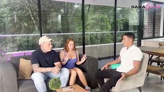 I bang my therapist during a session in front of my spouse TO IMPROVE MY RELATIONSHIP – Sara Golden-haired