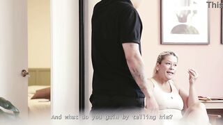 A stepmother is caught cheating and buys her stepson's silence