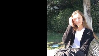 POV Oriental Man Facial on Slim Small Brunette hair After Park Meetup