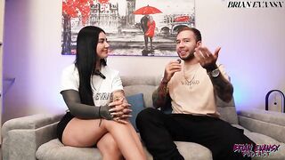 Colombian mother I'd like to fuck La Rola sexy interview ends screwing Brian Evansx - Large Booty