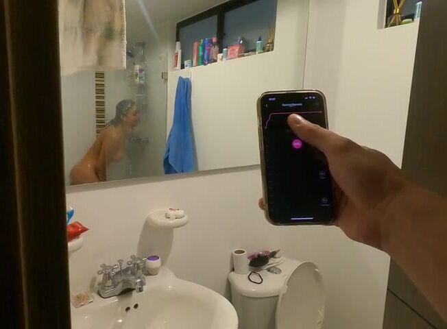Public Multi Squirt Adventure: Lush sextoy in real places