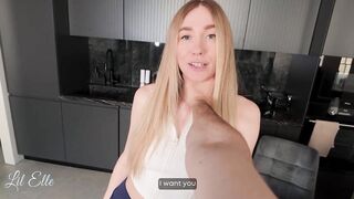 I'm OOZING My ROOMMATE’S CUM LOAD during the time that My BF Is Planning Our Wedding